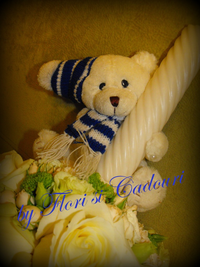 Lumanare de Botez cu jucarie 